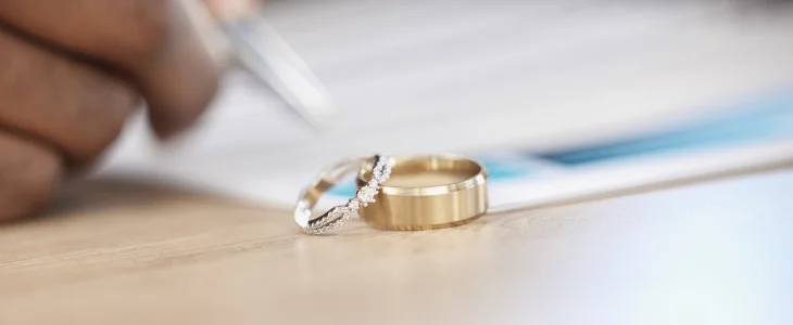 prenuptial agreement getting drafted